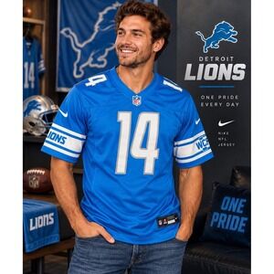 Amon-Ra St. Brown Detroit Lions Nike Jersey Men's XL #14 NFL NWOT